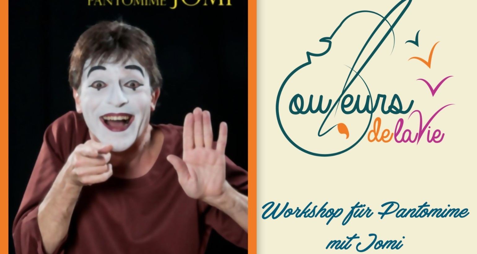 Workshop für Pantomime mit Jomi
